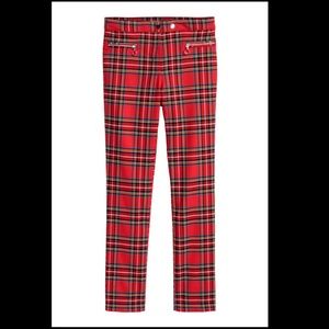 SOLD: Red Tartan Plaid pants